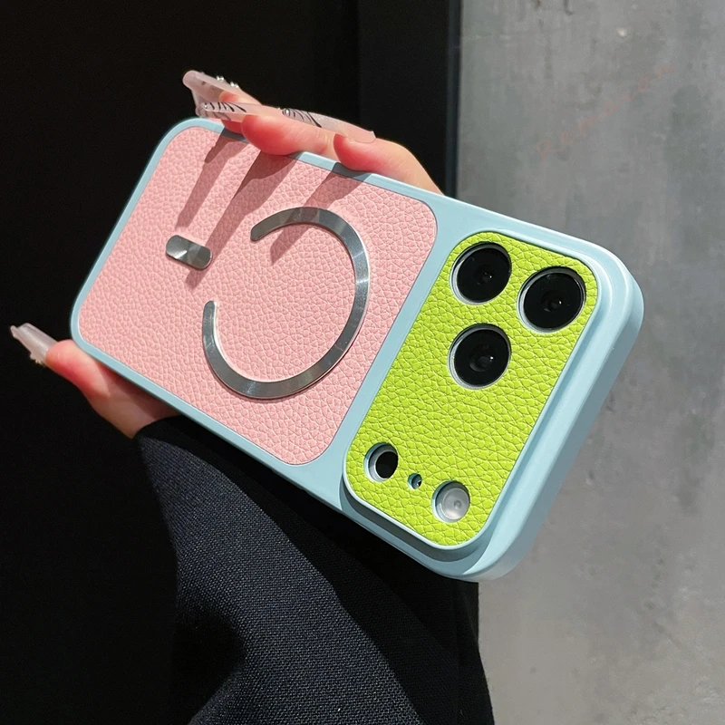 Official Leather Magnetic Phon - Phone Cases Vogue 评论和价格