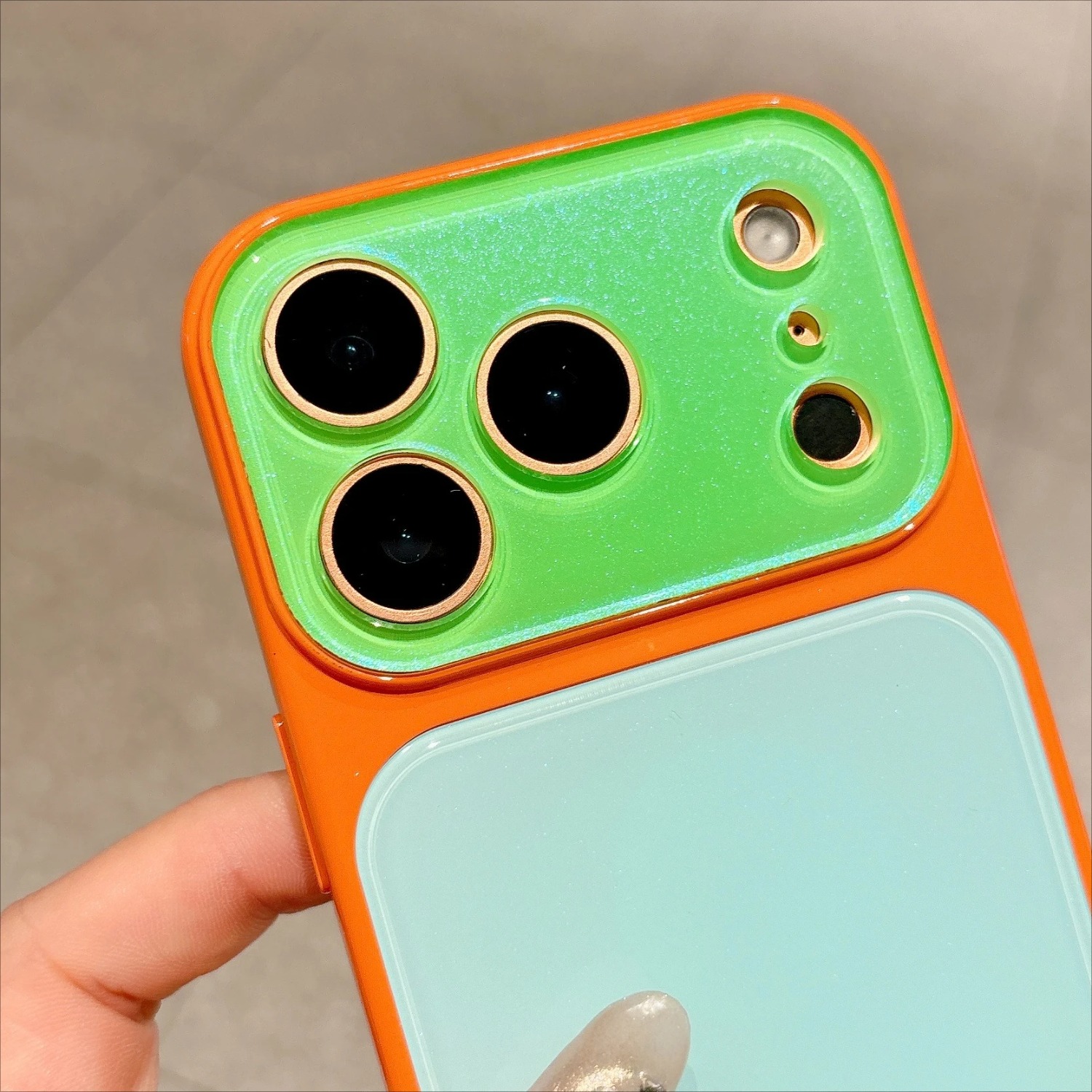Color Block Phone Case for IPh - Phone Cases Vogue 评论和价格